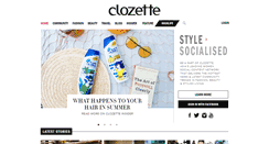 Desktop Screenshot of clozette.co